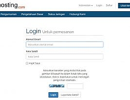 Cara Login Ke Client Area RUANGHOSTING.COM