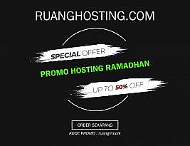 Promo Ramadhan 2021! Diskon Hosting Unlimited hingga 50%